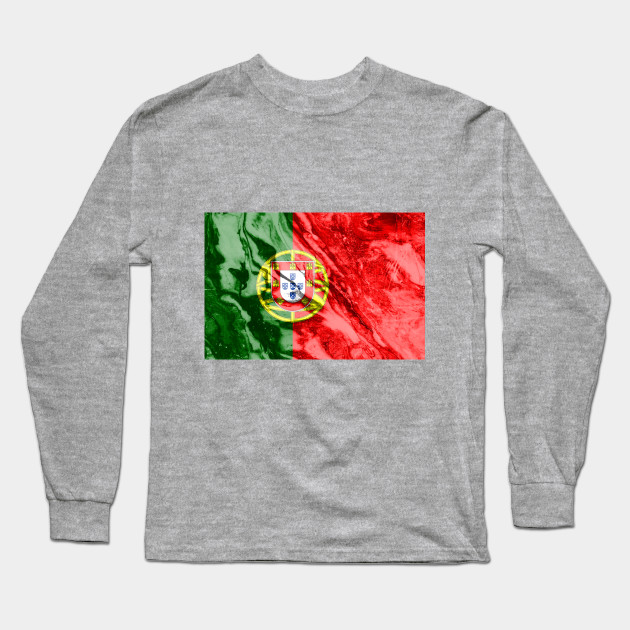 Flag of Portugal - Marble texture